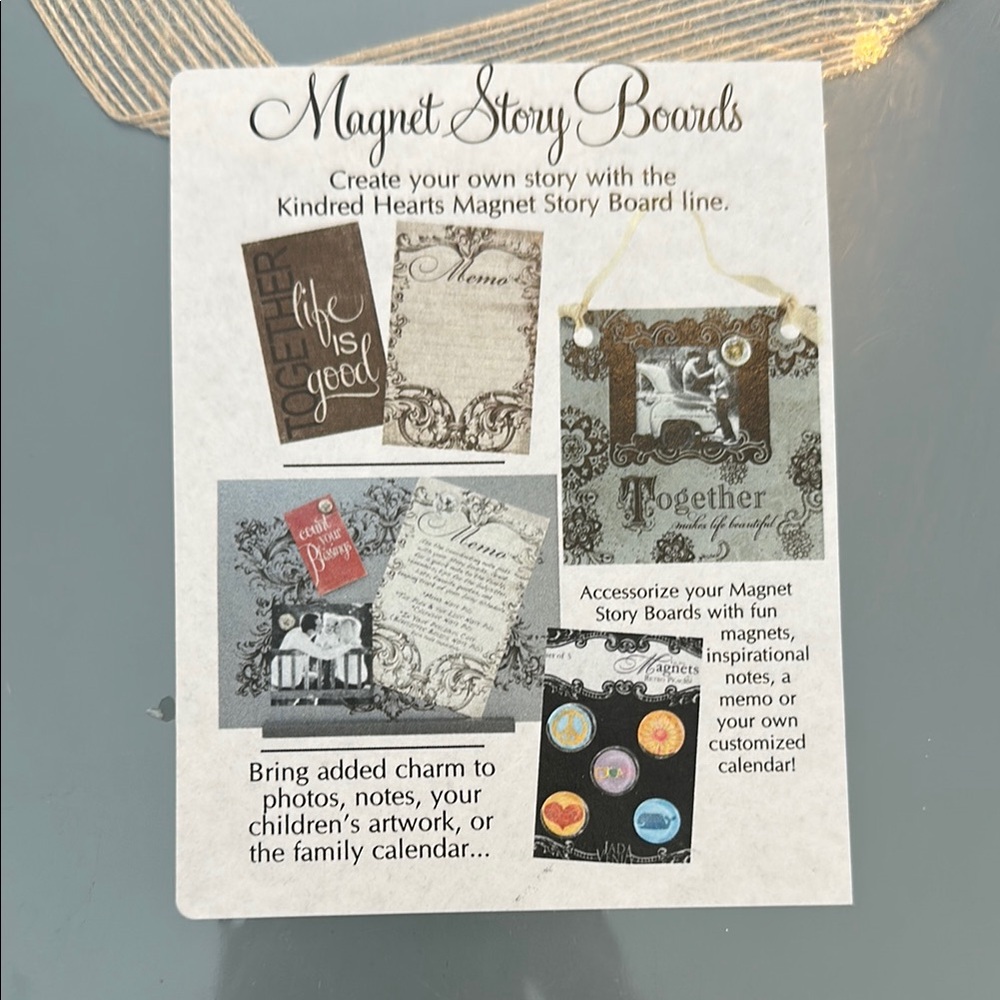 Kindred Hearts Magnet Story Boards